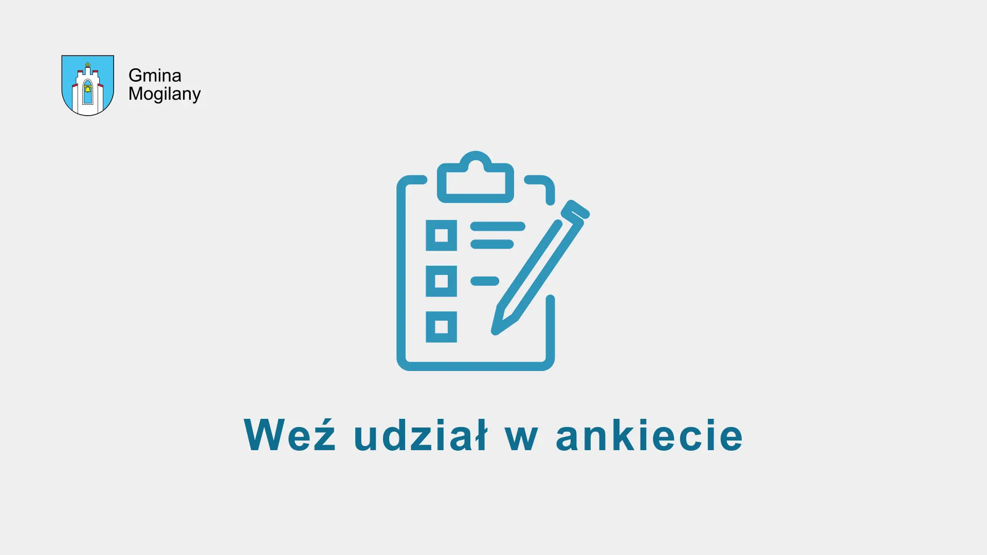 Grafika z formularzem i napisem: weź udział w ankiecie